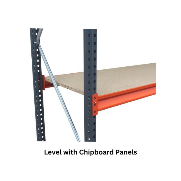 MegaRack Longspan Shelving with Chipboard Decks 3JC